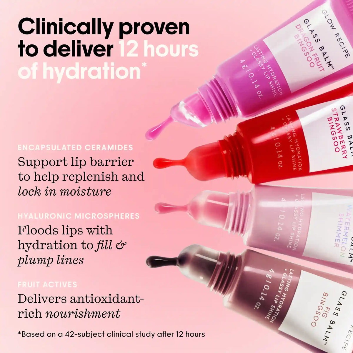 Mini Glass Balm Lip Treatment Collection