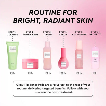 Vitamin C Brightening Korean Toner Pads