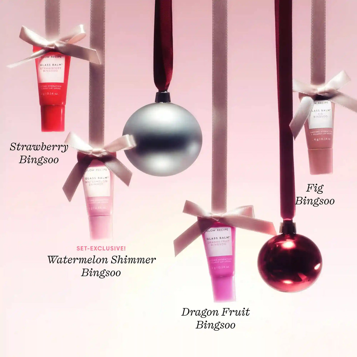Mini Glass Balm Lip Treatment Collection