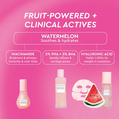 Watermelon Glow Dewy Skin Routine