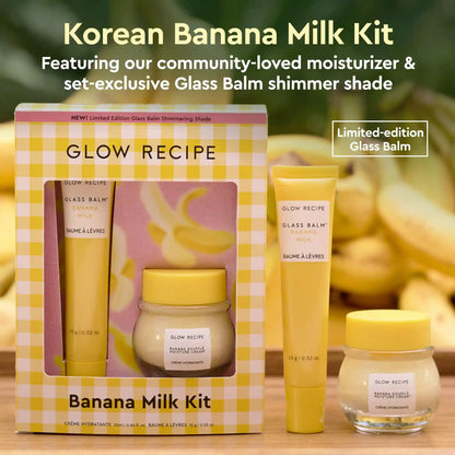 Banana Moisturizing Cream & Shimmer Lip Treatment Duo