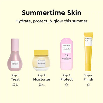 Banana Moisturizing Cream & Shimmer Lip Treatment Duo