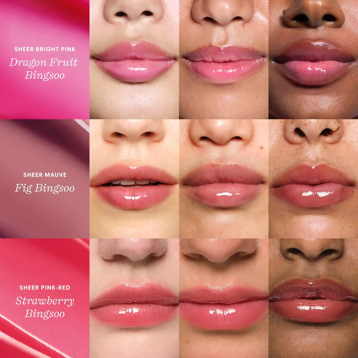 Mini Glass Balm Lip Treatment Collection