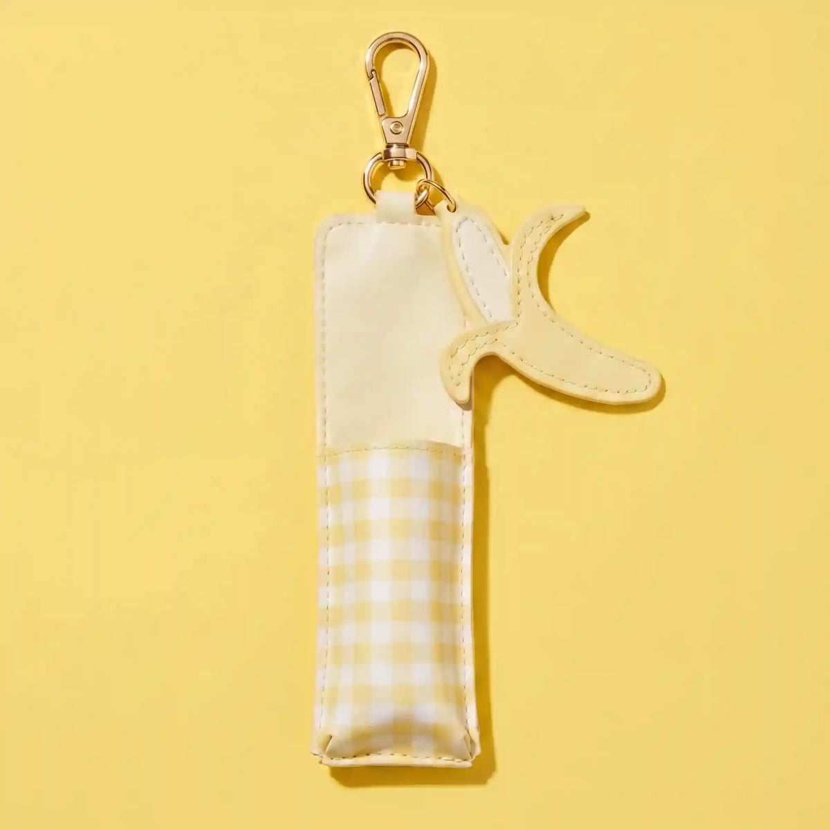 Banana Glass Balm Keychain