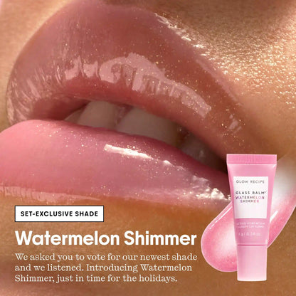 Mini Glass Balm Lip Treatment Collection